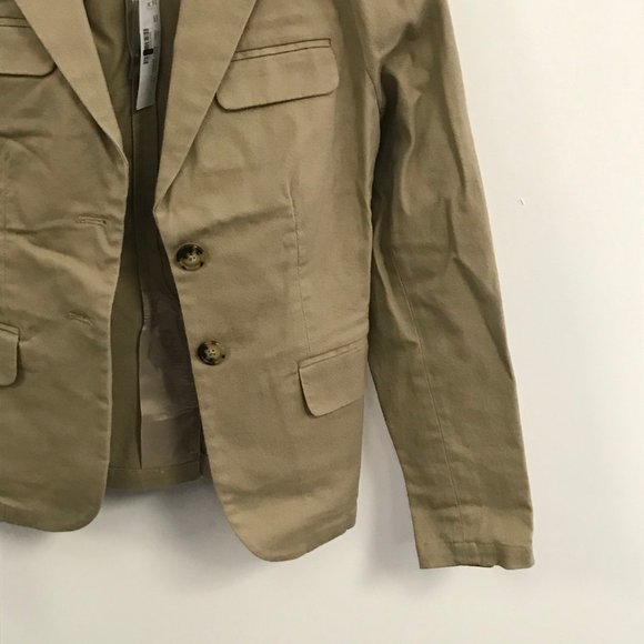 NWT J. Crew Deconstructed Blazer in Cotton Twill - Picture 3 of 6